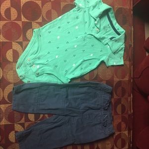 Carters shirt and circo pants